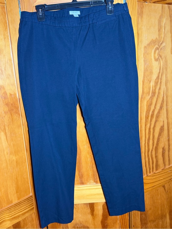 J. Jill Pants - J. Jill Navy Women’s Pants w/Side Zip| Sz 12P|Capsule, Office